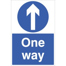 One Way - Floor Graphic