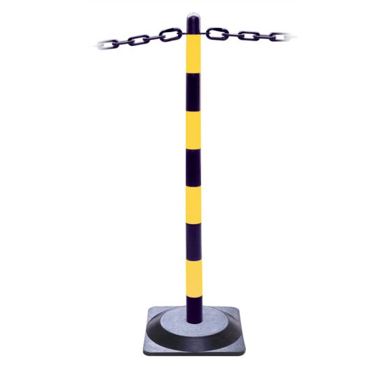 Universal Chain Post - 1.6kg Rubber Base