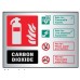 CO2 Carbon Dioxide Extinguisher Identification