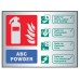 ABC Dry Powder Extinguisher Identification