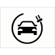 Stencil - Electric Vehicle Symbol