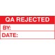 QA Rejected - Labels (Roll of 100)