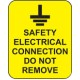 Safety Electrical Connection Do Not Remove Labels