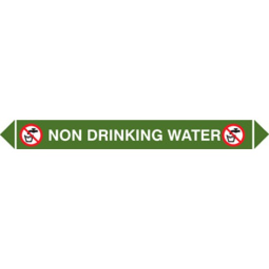 Non Drinking Water - Flow Marker (Pack of 5)