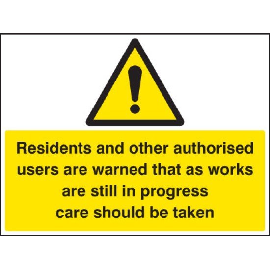 ResIdents and Other Users Are Warned Etc