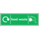 Food Waste - WRAP Recycling Sign