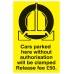 Cars Parked Clamped - Release Fee