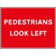 Pedestrians Look Left