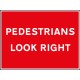 Pedestrians Look Right