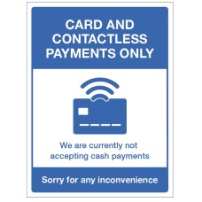 Card and Contactless Payments Only