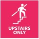 Upstairs Only - Red Floor Graphic