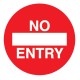 No Entry - Floor Graphic (Circle)