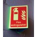 Fire Extinguisher - Projecting Sign